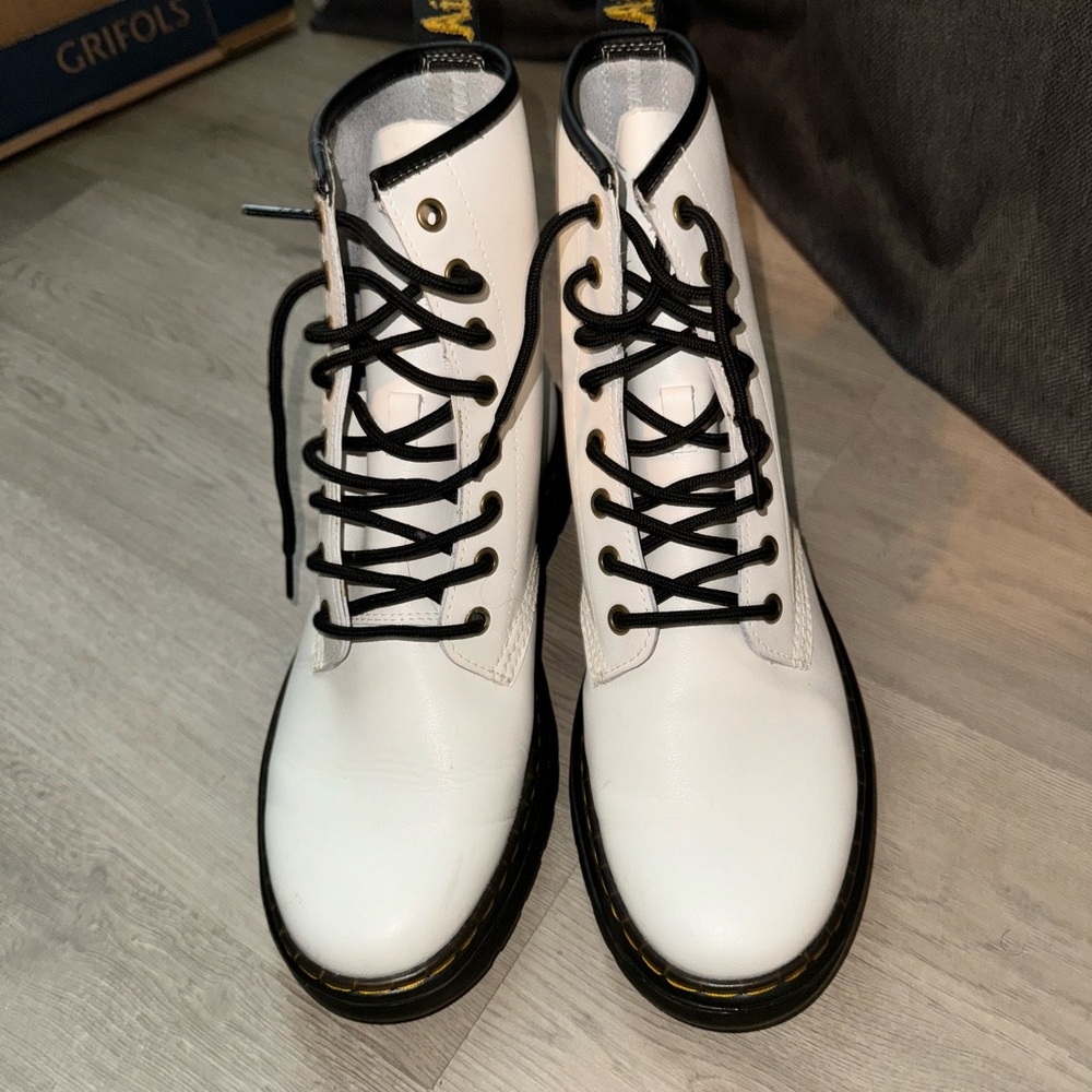 Dr. Martens size 8 in men  10 in women
